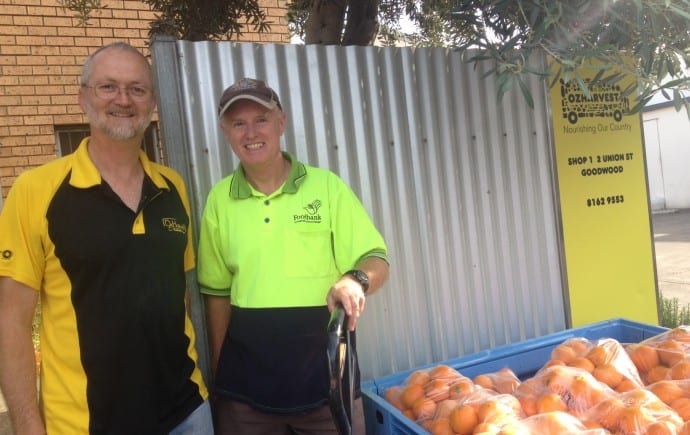 Foodbank SA and OzHarvest SA supporting each other to feed people in need