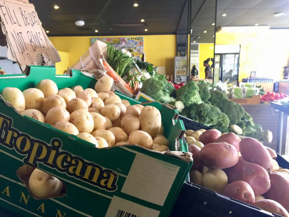 Food from the OzHarvest Market thanks to TOGA