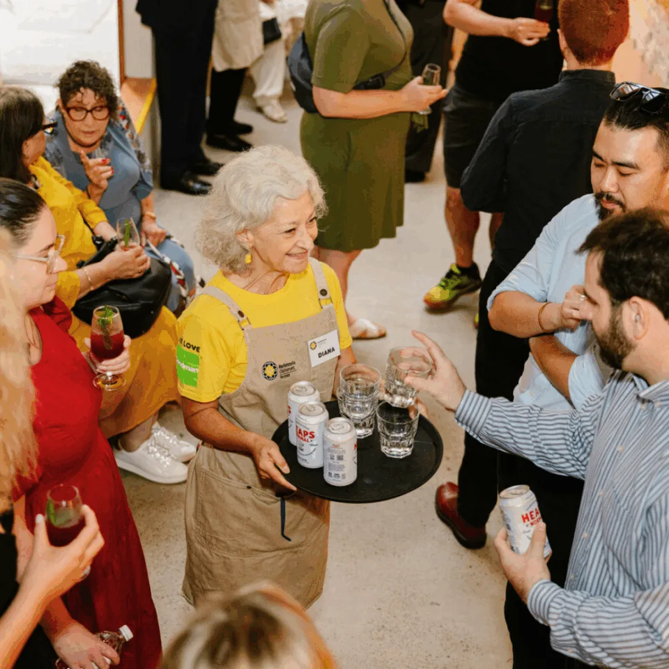 Event at OzHarvest HQ for Growth Force