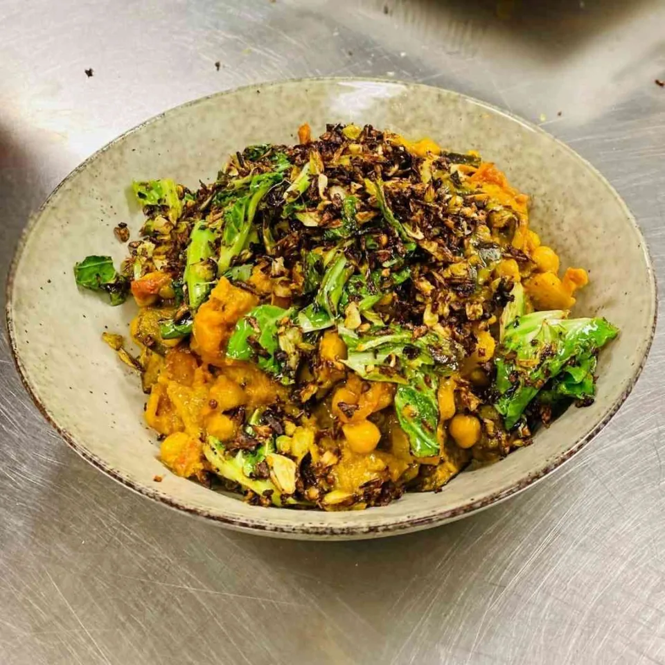 Crispy Cauliflower Leaves and Stems Recipe