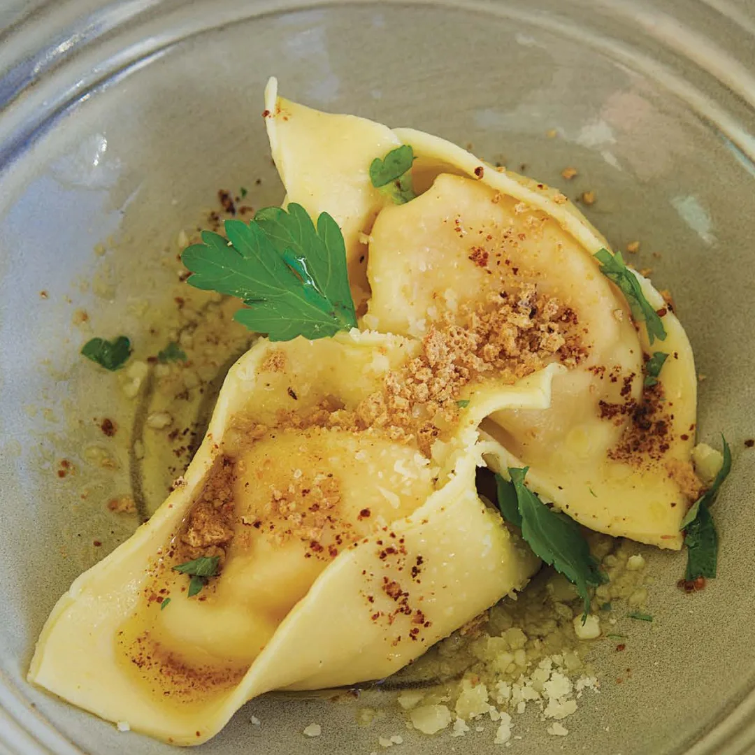 Easy Roast Chicken Ravioli