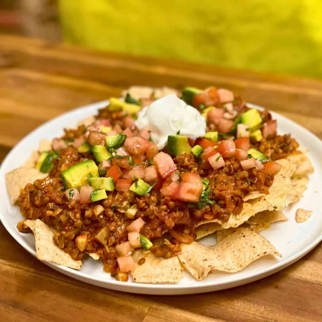 Fridge Clean Out Nachos