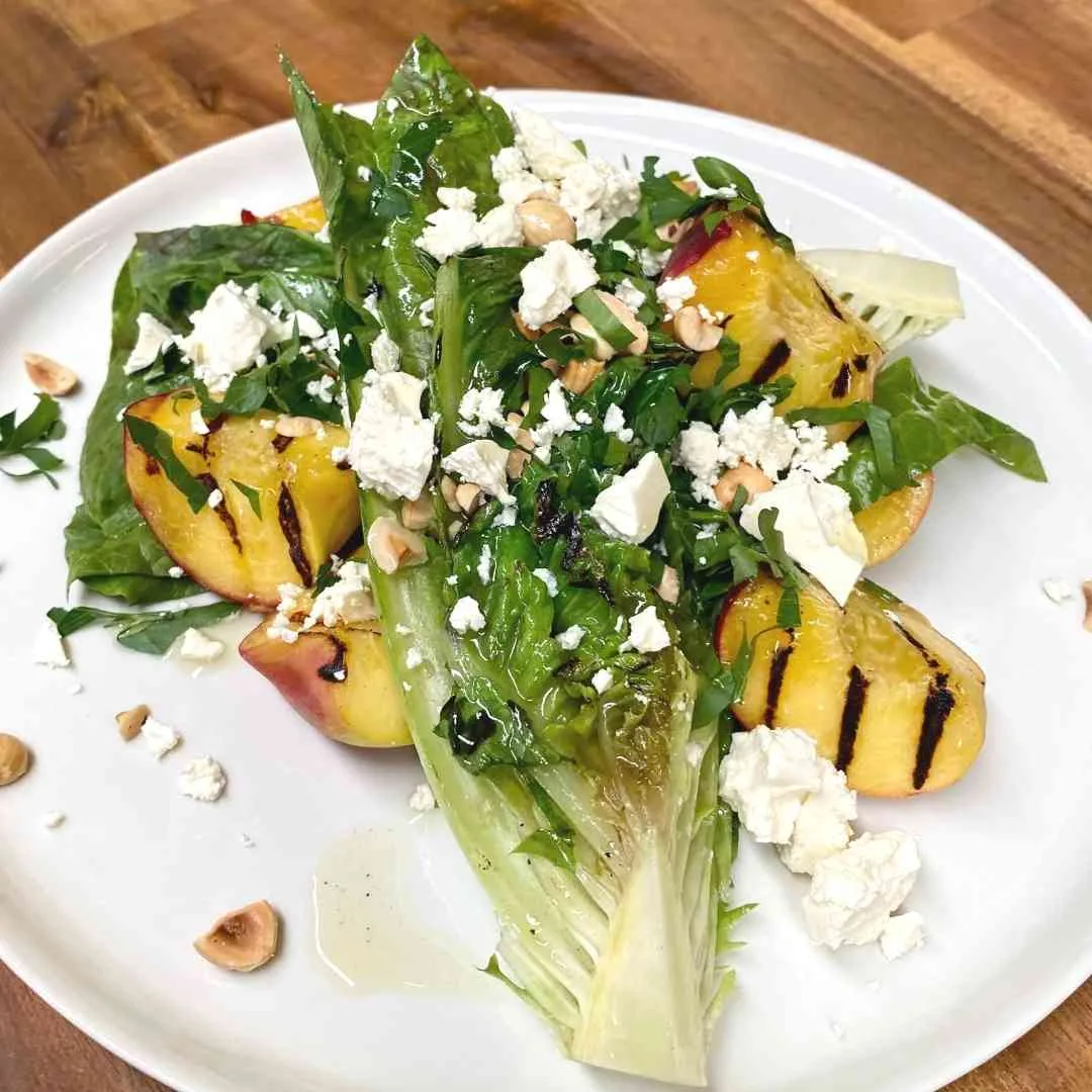 Grilled Peach Salad