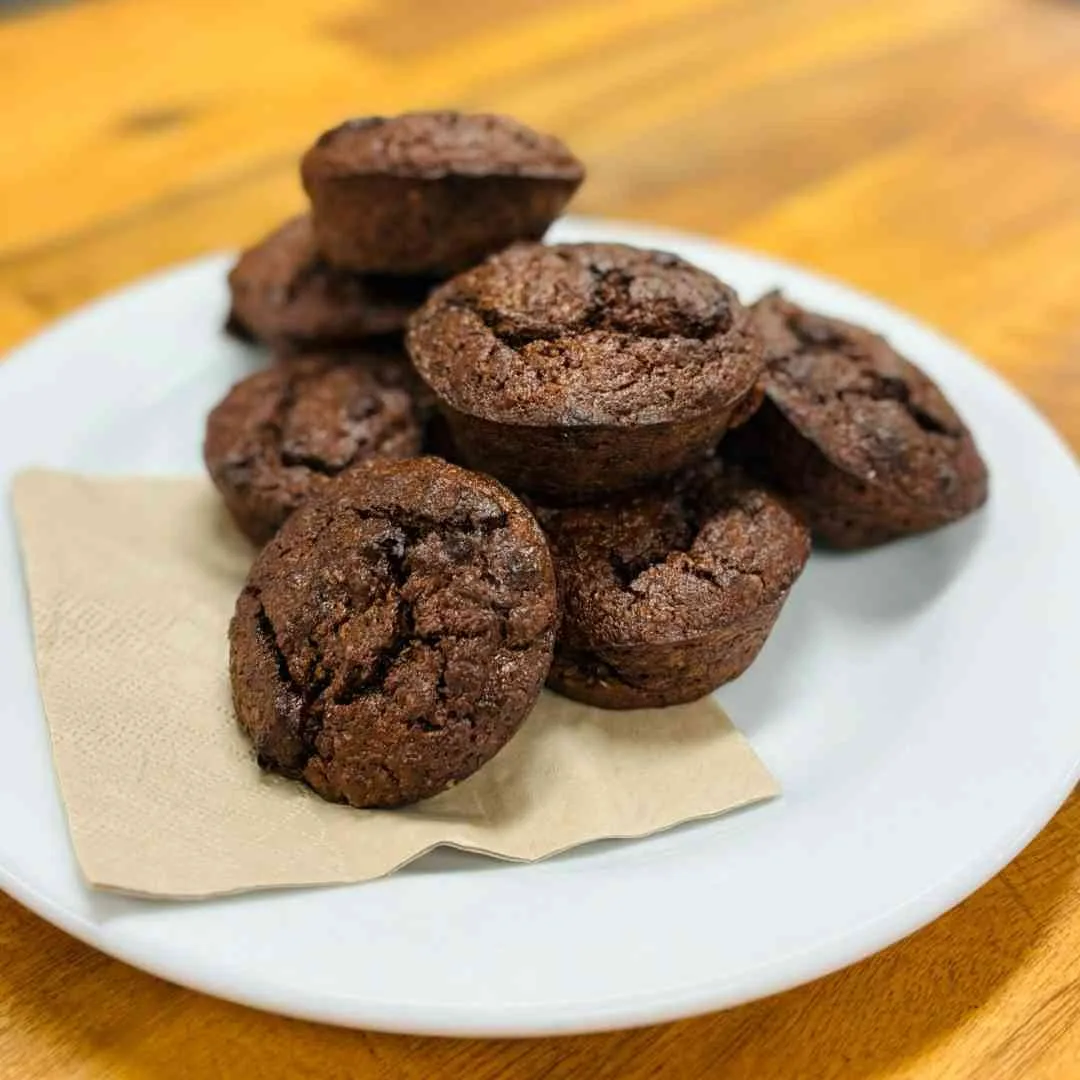 Leftover Rice & Choc Orange Cakes