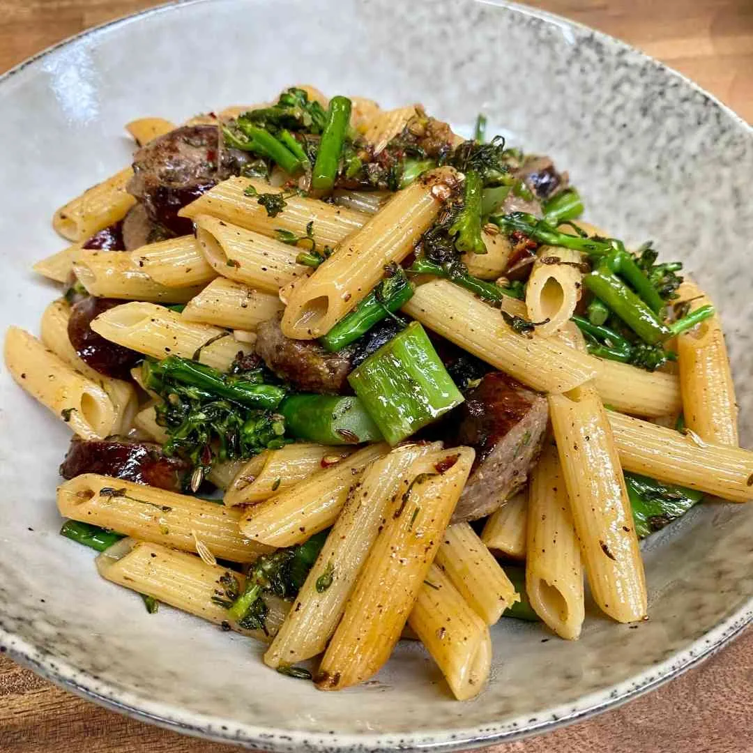 Simple Sausage Pasta
