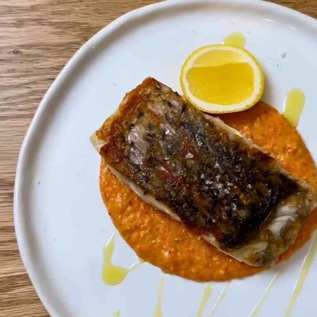 Justin Narayan’s Stale Bread Romesco Sauce
