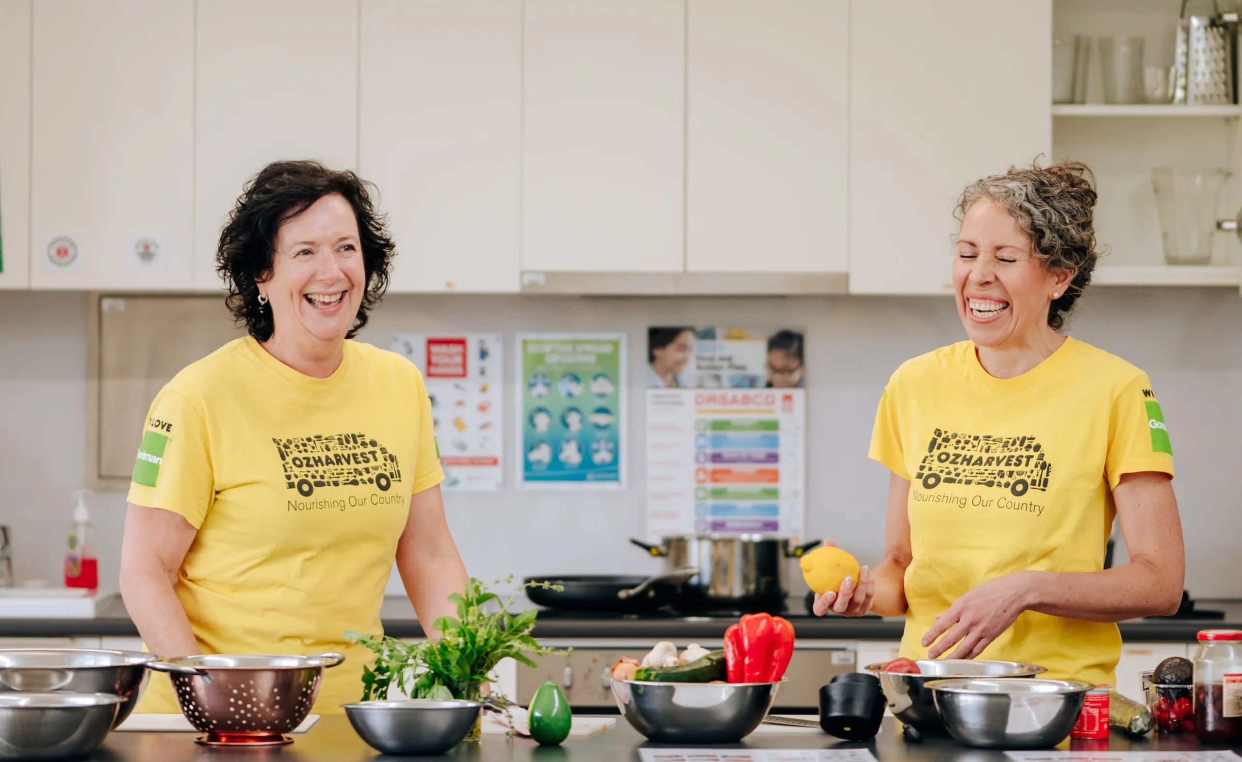 OzHarvest NEST workshop volunteers.